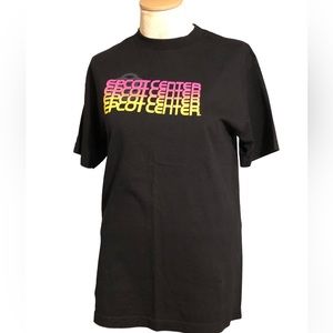 1982 Disney world Epcot center rare neon and black tshirt. Vintage 80s shirt